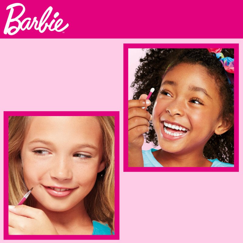 Kit de maquillage pour enfant Barbie Multicouleur 35 Pièces
