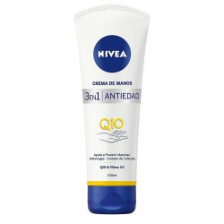 Crème anti-âge mains Nivea Q10 100 ml 3-en-1