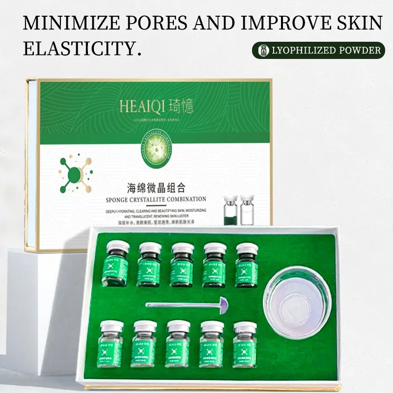 Kit de gommage des algues blanchissant au mélasma, extrait de plante d'os d'algues naturelles, masque de rajeunissement, hydrata