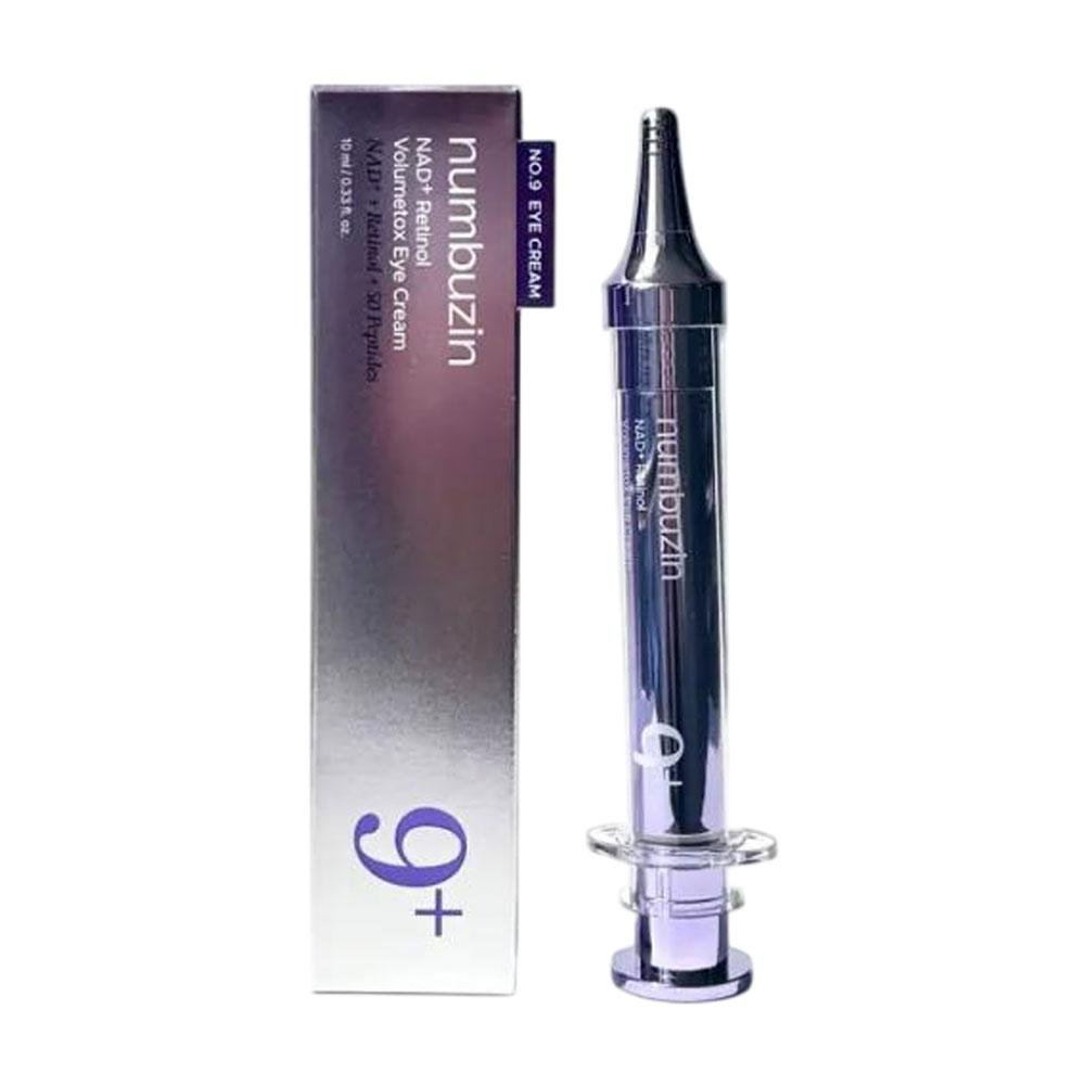 Numbuzin – ensemble de soins originaux No.9 + NAD BIO Lifting Sil Essence temps d'inversion rétinol Volumetox crème pour les yeu