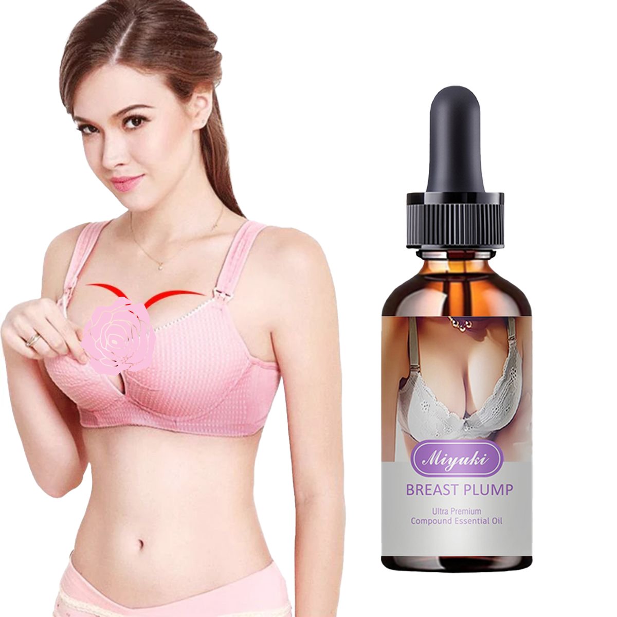 L'essence d'amélioration du sein 5ML/15ML/30ML/50ML/TRSTAY améliore l'amélioration du sein et le Massage du sein