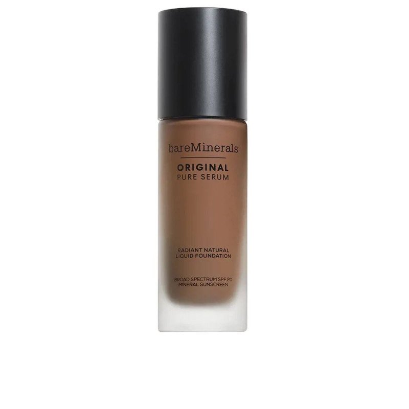 Base de maquillage liquide bareMinerals Original Pure Serum Deep Cool 5 Spf 20 30 ml