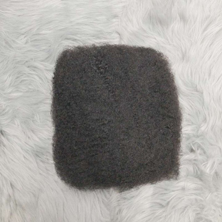 12-18In 50 g/paquet 4C Afro crépus cheveux humains en vrac 100% cheveux humains doux Afro crépus en vrac cheveux humains pour Lo