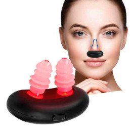 Appareil de photothérapie nasale intelligent, thérapie par la lumière infrarouge pour la rhinite chronique/démangeaisons/counin,