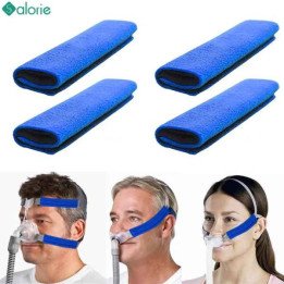 Sangles universelles pour couvre-chef CPAP, 2/4 pièces, coussinets en polaire souple, réduisent les marques rouges et la peau, I