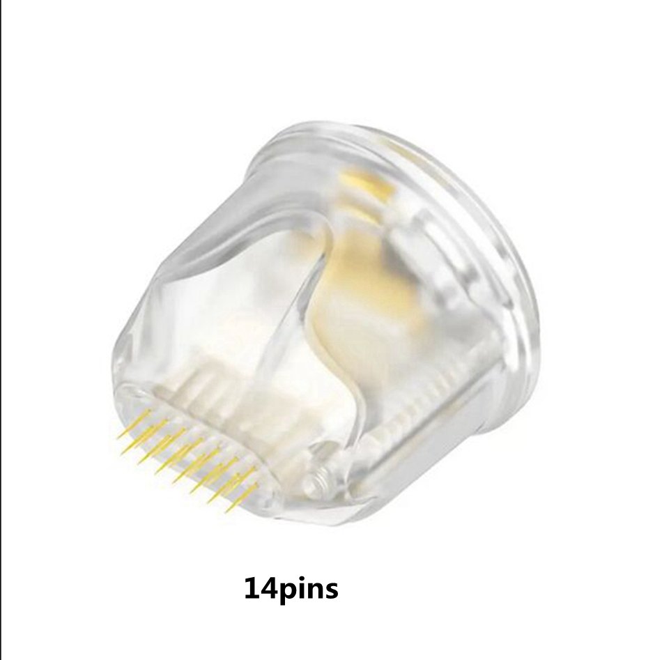 10 stylos bio Q2 pour microneedling, stylo derma avec luminothérapie LED et micro-courant, aiguilles 9, 14, 25 broches, nano