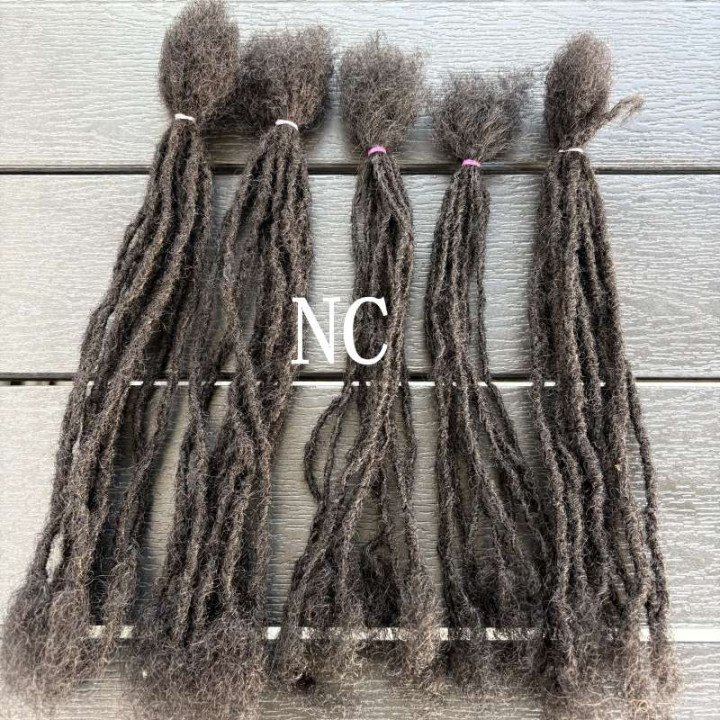 Extensions de micro-locks permanentes faites à la main en cheveux humains, colorées, 10 pouces, 0,2 cm, aspect naturel, souples,