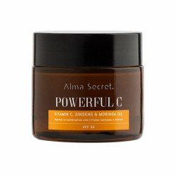 Crème éclaircissante Alma Secret Powerful C Spf 30 50 ml Anti-âge Orange