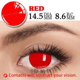 Bio-essence 1 paire de lentilles de Contact Halloween pour les yeux lentilles Cosplay lentilles Anime accessoires lentilles lent