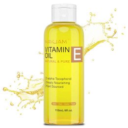 MAYJAM huile de vitamine E naturelle et Pure soin de la peau hydratant éclaircir le teint de la peau 118 ml 236 ml huile de soin