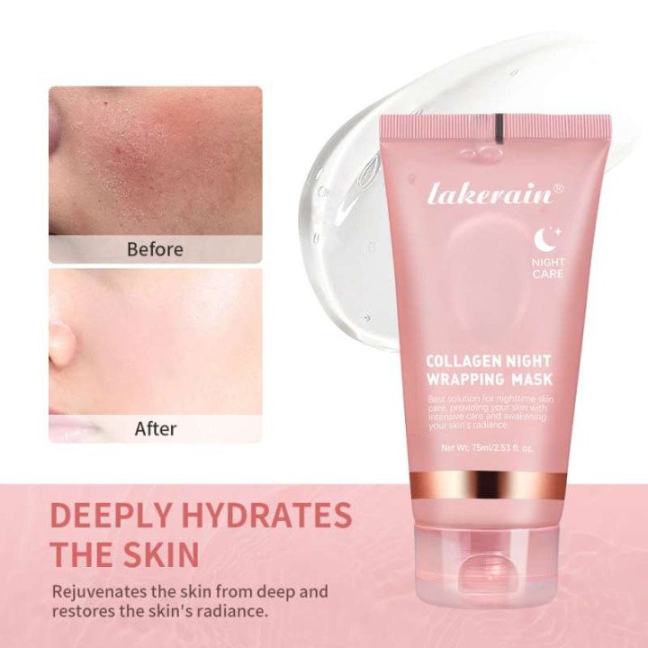 Masque coréen au collagène profond, masque pelable, Anti-rides, Lifting, soins de la peau, Bio Pack, emballage de nuit pour femm