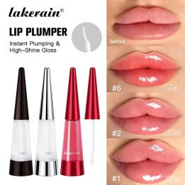 Lakerain lèvres plus dodues hydratation profonde nutrition longue durée haute brillance brillant finition volumineuse liquide hy