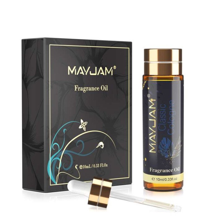 MAYJAM huile essentielle pour hommes Cologne classique tabac sucré baie rhum forêt pin bambou pluie parfum parfums longue durée