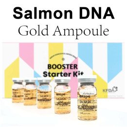 Ampoule d'or de saumon et d'adn, sérum rehausseur de peau, crème BB brillante, Kit de démarrage pour débutant, soins coréens pou