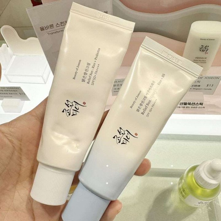 Crème solaire coréenne Beauty of Joseon, probiotique au riz, bloqueur solaire, crème pour la peau, hydratant doux pour le visage