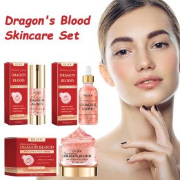 Ensemble de soins de la peau au sang de Dragon, sérum et crèmes Anti-âge pour le visage, réduit les rides, raffermissant, lissan