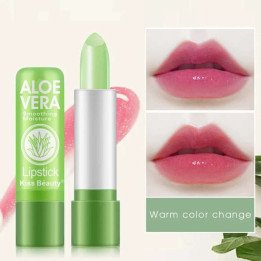 Rouge à lèvres à l'aloe Vera, changement de couleur, baume hydratant, longue durée, imperméable, nourrissant, maquillage coréen,