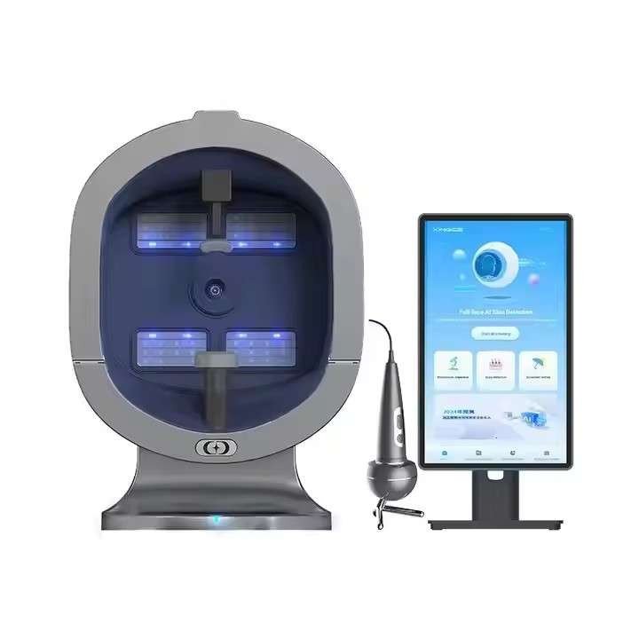 Analyseur de peau et de cheveux numérique professionnel 3D S5, scanner facial, appareil de mesure, scanner facial numérique