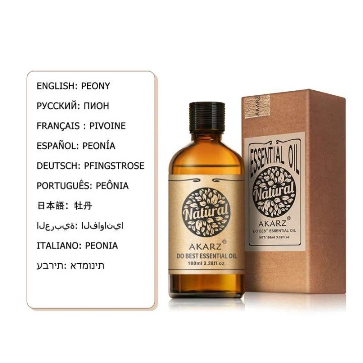 AKARZ-Huile essentielle d'ylang-ylang, soin naturel pour la peau et le corps, diffuseur de cheveux, bougie de massage à faire so