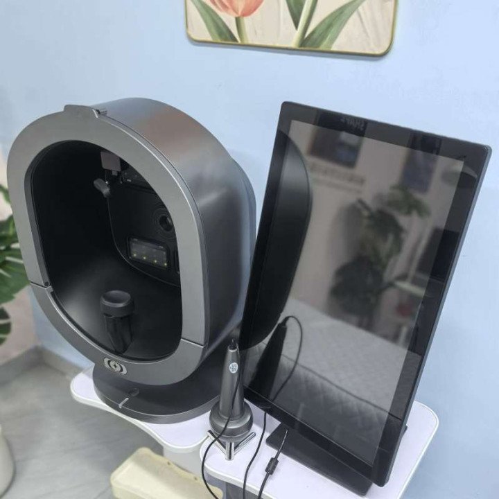 Analyseur de peau Intelligent AI, détecteur d'instrument d'image, miroir magique 3D, Machine d'analyse faciale numérique, dernie