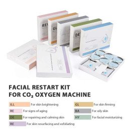SPA pour le visage CO2 bulle oxygène Machine de beauté CO2 dosettes sérum Gel soins de la peau hydratation CO2 oxygène dosettes 