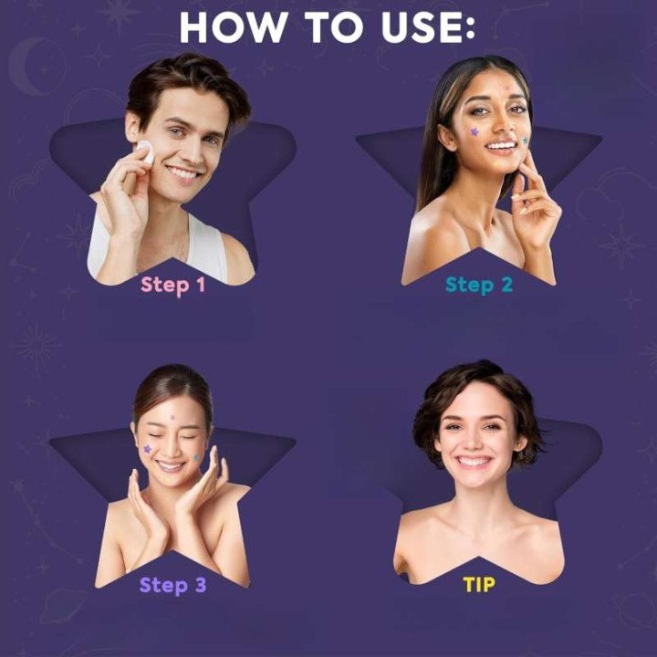 1400 pièces de patchs d'acné étoiles multicolores, patchs de boutons, patchs d'acné du visage, patchs correcteurs d'acné, Ultra-