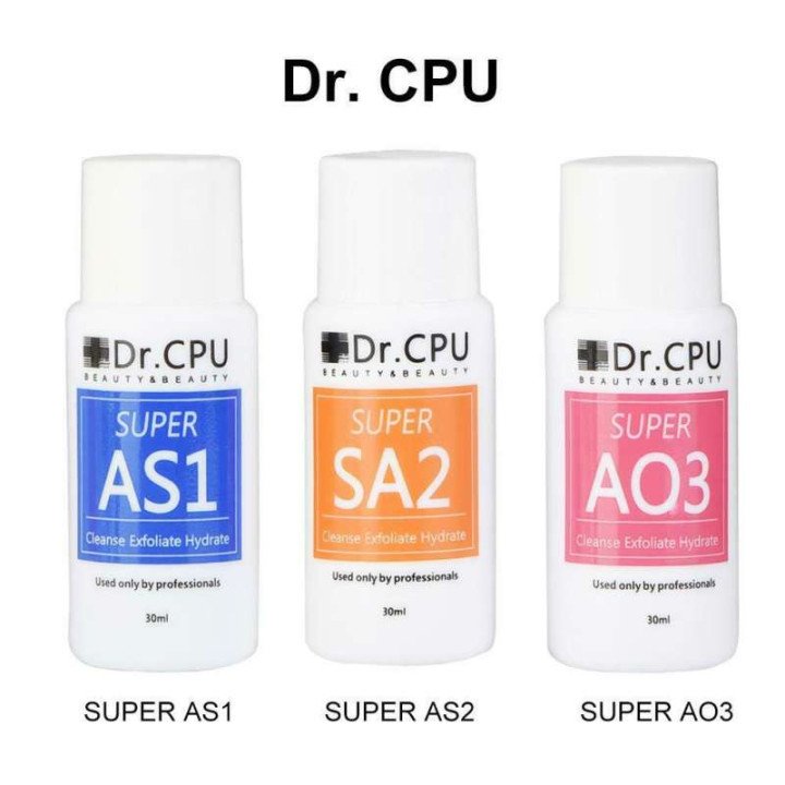 Solution de Peeling à haute concentration pour l'hydra Dermabrasion, Machine de beauté, soins du visage, nettoyage, AS1 SA2 AO3,