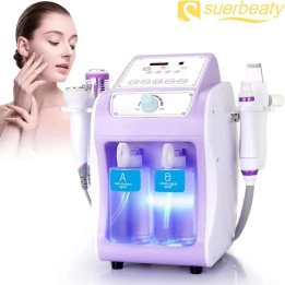 DermDelhi-Machine Hydro-Eau à Oxygène Professionnelle pour Soins de la Peau, Jet Peel Oxy Spray, Livres pour le Visage, Lifting 