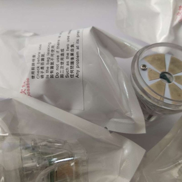 Cartouche de massage jetable de génération de six broches 2 consommables plaquée or