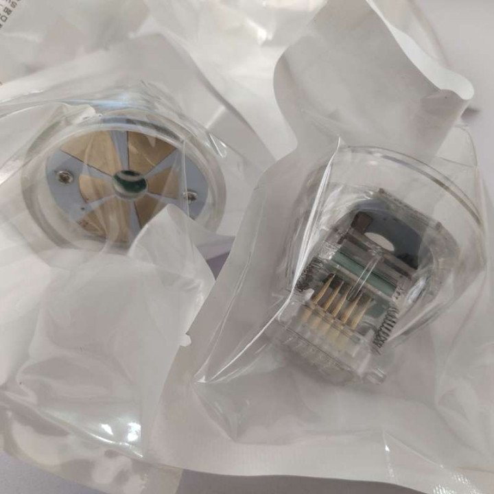 Cartouche de massage jetable de génération de six broches 2 consommables plaquée or