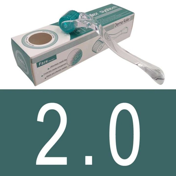 Dr Hydra DRS Derma Roller System 192 véritable aiguille micro-aiguille pour Sclap repousse des cheveux croissance de la barbe An