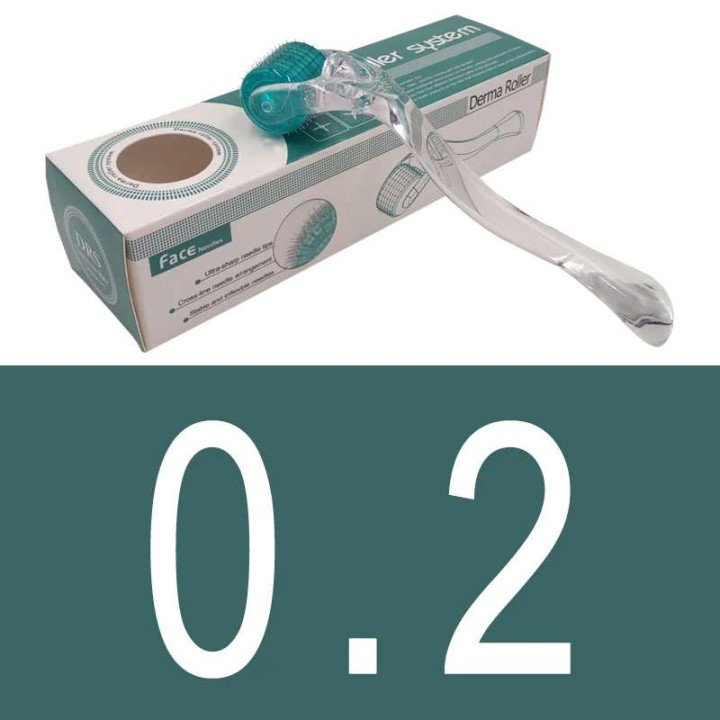 Dr Hydra DRS Derma Roller System 192 véritable aiguille micro-aiguille pour Sclap repousse des cheveux croissance de la barbe An