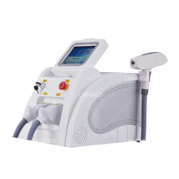 Machine d'épilation Laser multifonction + e-light + IPL OPT Super picoseconde, épilation permanente, élimine les Pigments, tatou