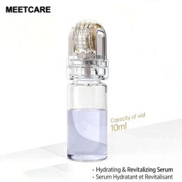 Hydra Derma Roller 0.25mm or titane 64 Hydra aiguille micro-aiguilles conseils automatique Anti-âge visage peau réutilisable Mic