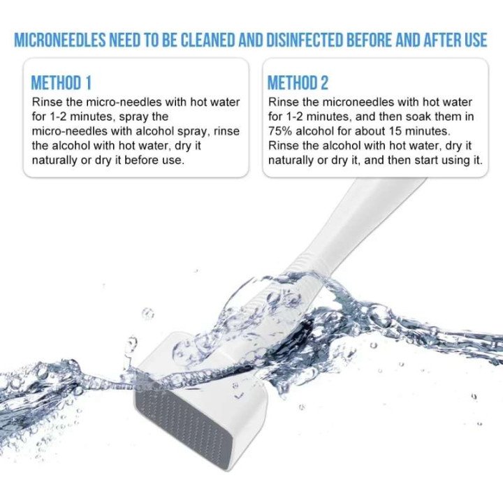 1 pièces rouleau réglable 140 aiguille longueur 0.25MM micro-aiguille