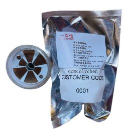 Cartouche de microneedling fractionnel RF jetable de 2e génération, code 0001, plaquée or, 10/25/64 aiguilles, consommables nano