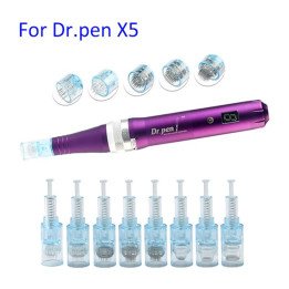 Lot de 10 pièces de rechange pour les soins de la peau du visage, pour Dr Pen X5, thérapie nano