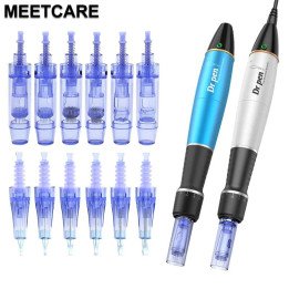 A1 Dr Pen cartouche baïonnette 50/100 pièces aiguille à fente pour A1 Dr.Pen Microneedle Microneedle pour 9/12/24/36/42/rond Nan