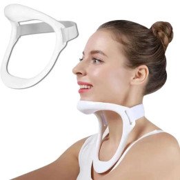 Correcteur de Posture collier Cervical attelle de cou dispositif de Traction cervicale attelles de cou Cervical soins de santé c