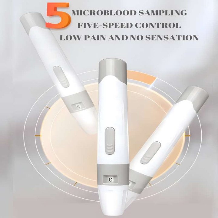 Lecteur de glycémie, kit de test ty.com, machine à lancer, glucomcirculation, bandes de test, compteur de sucre dans le sang, 50