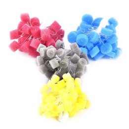 50 pièces tampons d'impression d'oreille Otoblock Impression bouchons d'oreille en mousse bouchons d'oreille éponge embouts pour