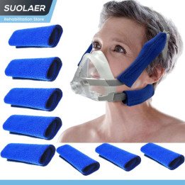 Sangles universelles pour couvre-chef CPAP, 2 à 16 pièces, coussinets en polaire souple, réduisent les marques rouges et l'irrig