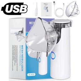 Nébuliseur ultrasonique silencieux médical, respirateur portatif, humidificateur d'asthme Portable pour enfants et adultes, soin