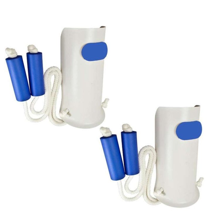 2 ensembles d'aide au chaussette sans flexion, facile à mettre et à enlever, curseur de bas, dispositif d'aide au traction Donne