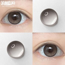 YIMEIghts-Lentilles de contact colorées pour les yeux, lentilles coréennes pour la myopie, couleur marron naturel, beauté des él