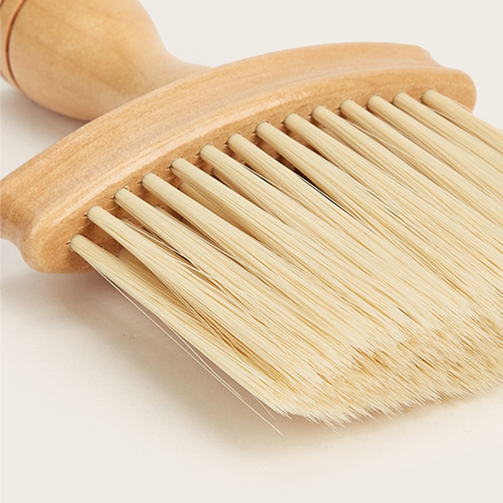 Brosse de barbier, plumeau de cou, brosse de coupe de cheveux, brosse de nettoyage de cheveux douce pour Salon de coiffure, outi