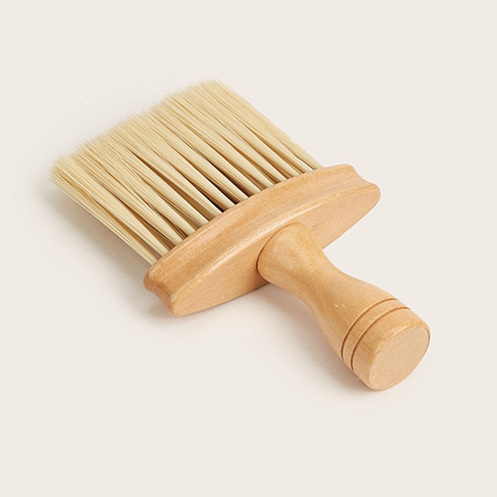 Brosse de barbier, plumeau de cou, brosse de coupe de cheveux, brosse de nettoyage de cheveux douce pour Salon de coiffure, outi