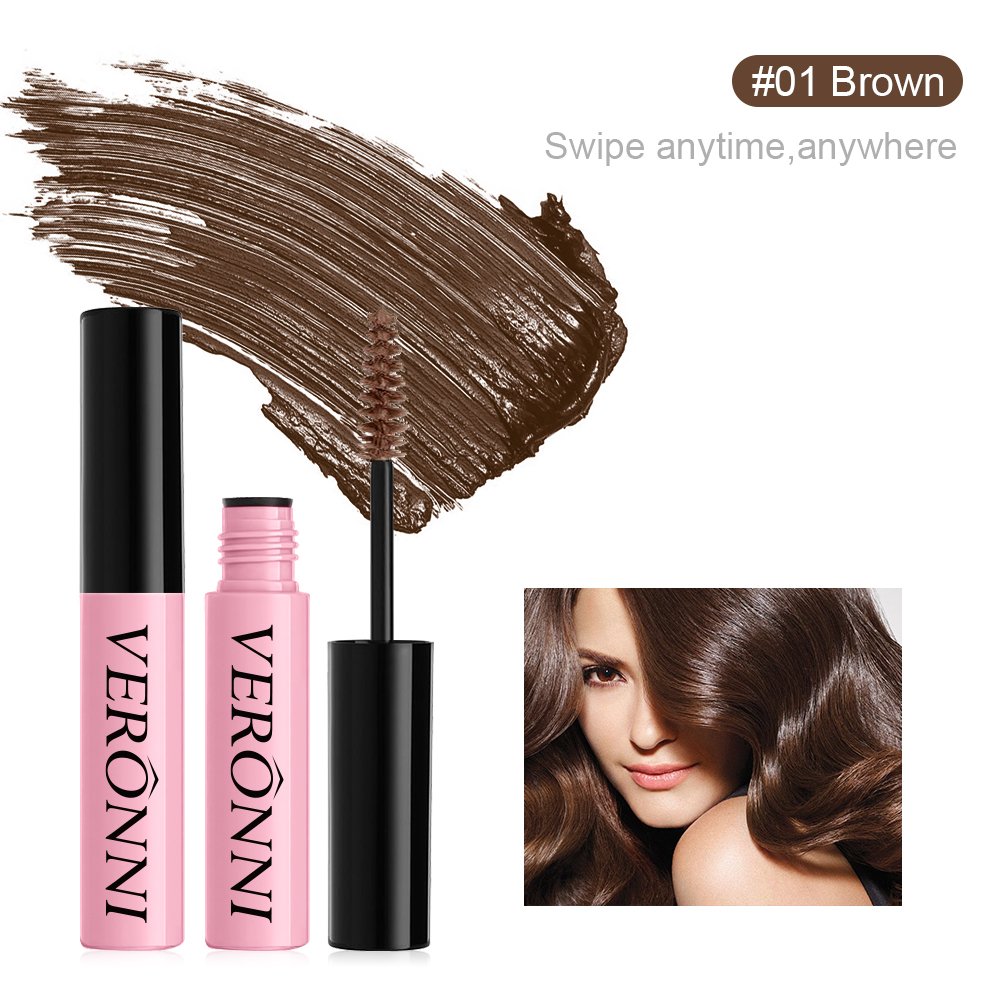 Bâton de couleur de cheveux à réparation instantanée, crayon de couleur de cheveux temporaire pour la couverture des cheveux gri