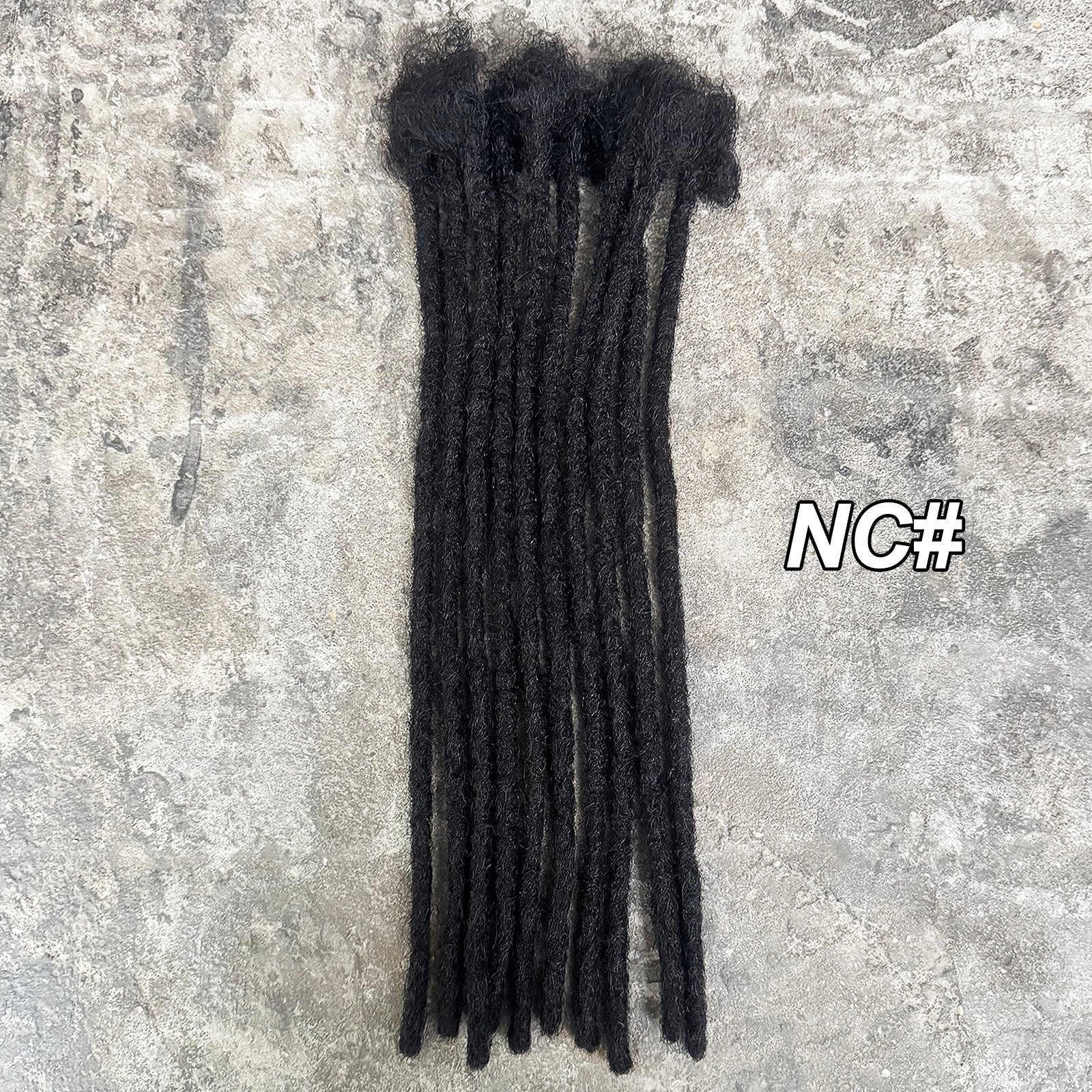 Extensions de Locs Colorées de 0,6 cm de Largeur, 10 Pouces, Cheveux Humains 100% Naturels, Extensions de Dreadlocks pour Hommes