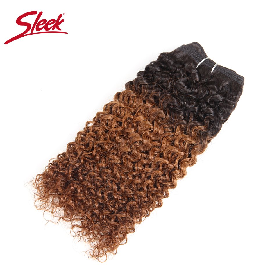 Tissage en lot brésilien naturel Remy naturel élégant, boucles de rêve, P4/27 P1B/30 ombré T1B/30 1B/rose rouge 99J, Double tira